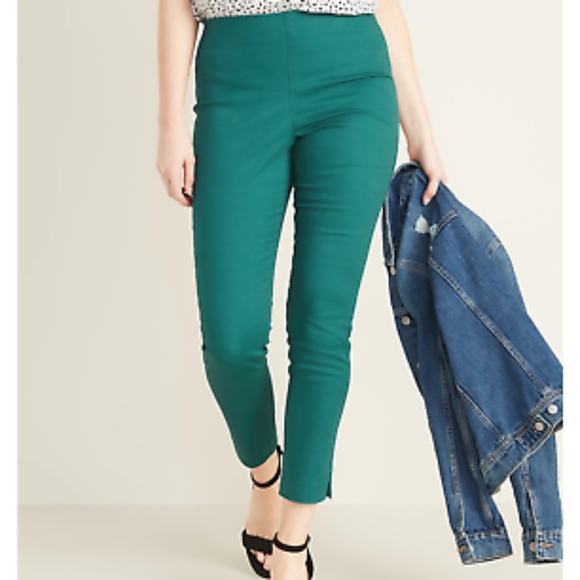 Old Navy Pants - Old Navy Dark Teal Pixie Pants Size 18